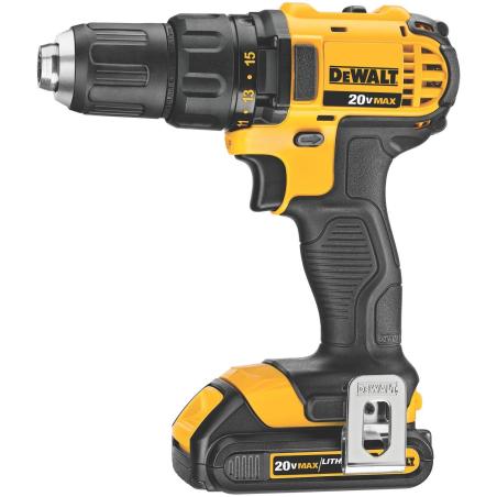 DC740K2 - Wiertarko-wkrętarka 10 mm, 12 V NiCd,  2.0 Ah