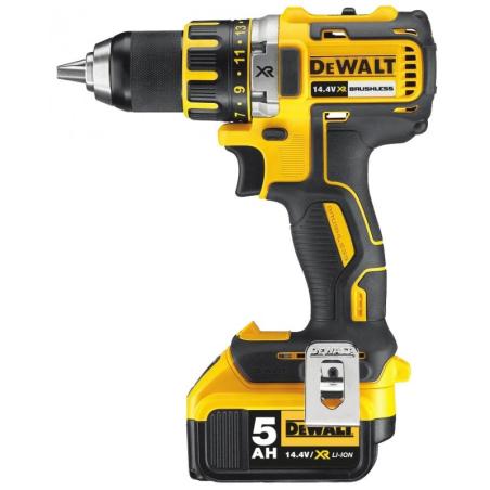 DCD732P2 - Wiertarko-wkrętarka z silnikiem bezszczotkowym 13 mm, 14.4 V Li-Ion, 5.0 Ah