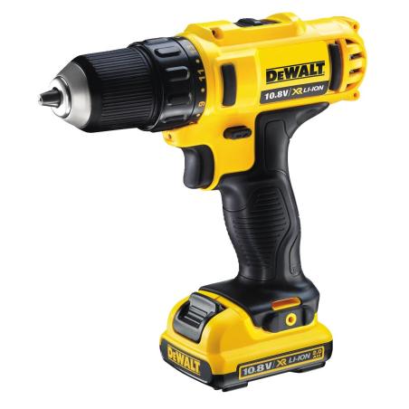 DC740K2 - Wiertarko-wkrętarka 10 mm, 12 V NiCd,  2.0 Ah