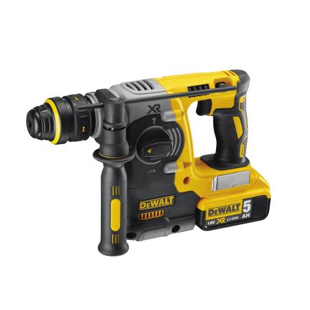 DCH273NT - Młotowiertarka PL SDS-Plus, XR Li-Ion 18 V, 5.0 Ah