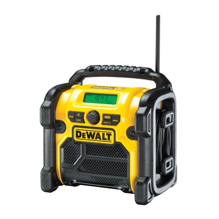 DCR020 - Kompaktowe radio budowlane DAB(+)/FM, 10,8/14,4/18 V XR Li-Ion