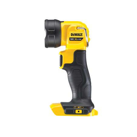 DCL040 - Lampa LED, 18 V XR Li-Ion z obrotową głowicą  0 - 90°