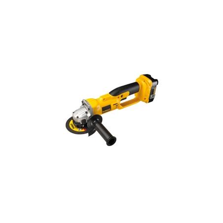 DC411KL - Szlifierka kątowa 18 V Li-Ion, 2,0 Ah, 125 mm