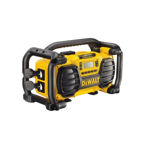 DC013 - Radio sieciowe/akumulatorowe i ładowarka, 7,2-18 V Li-Ion/NiMH/NiCd, MP3/USB/Radio