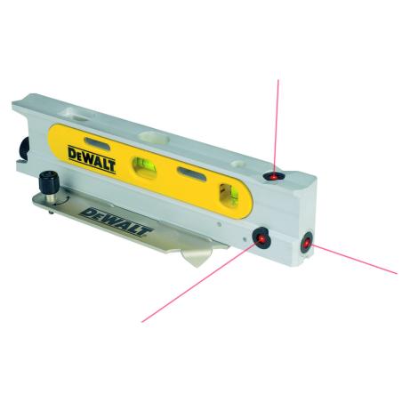 DW099P - Laser 3-wiązkowy do pionu, poziomu oraz kąta prostego, +/- 0.3 mm/m