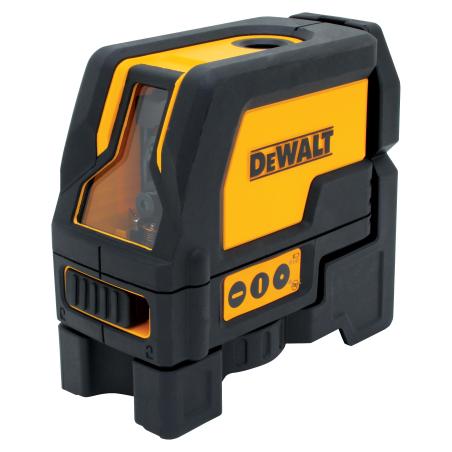 DW0822-XJ - Laser samopoziomujący krzyżowy + wiązka pionowa punktowa,  +/- 3mm/15m mm/m