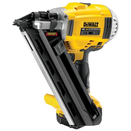 DCN692P2K - Gwoździarka XR Li-Ion, 18 V, 5.0 Ah, 2-biegowa z silnikiem bezszczotkowym w kufrze TOUGH SYSTEM