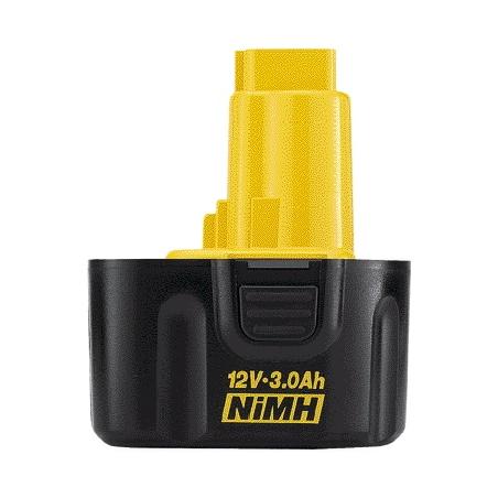 DE9037 - Akumulator NiMH 12 V, 3,0 Ah do pracy pod znacznym obciążeniem