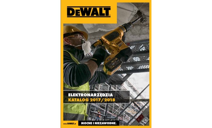 Katalog Dewalt 2017-2018  - DEWALT wprowadza i rozwija produkty innowacyjne w wielu kategoriach